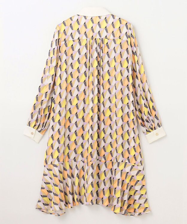 GRACE CONTINENTAL キカプリントミニワンピース マルチ