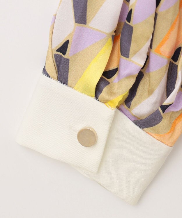 GRACE CONTINENTAL キカプリントミニワンピース マルチ