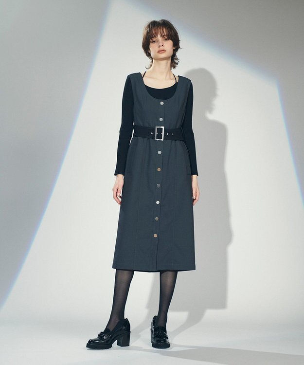 グレースコンチネンタル　ワンピース　バイカラー　新品　グレースクラス バイカラーラインドレス（ワンピース）｜GRACE CLASS（グレース