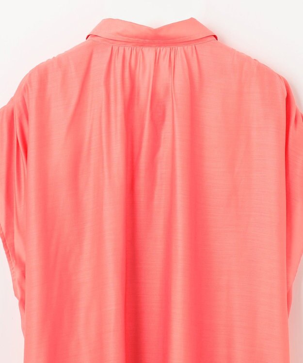 GRACE CONTINENTAL ギャザーシャツ ピンク