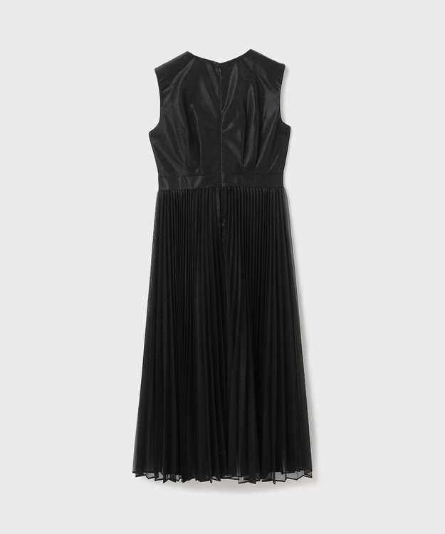 GRACE CONTINENTAL ブライトメッシュワンピース ブラック