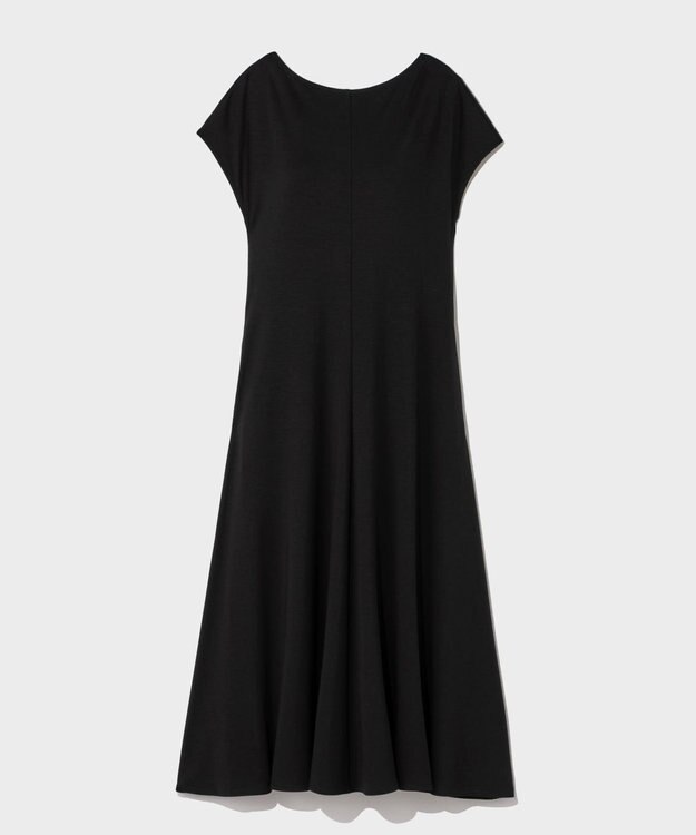 GRACE CONTINENTAL バックオープンポンチワンピース ブラック