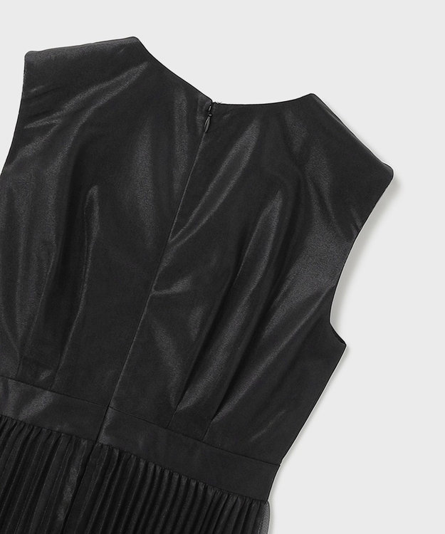 GRACE CONTINENTAL ブライトメッシュワンピース ブラック