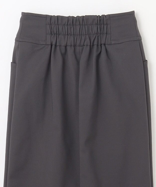 GRACE CONTINENTAL ストレッチタイトスカート チャコール