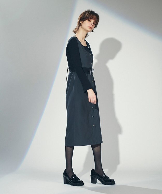 グレースコンチネンタル★プリーツ切替バイカラーワンピース★定価49500円 プリーツ切替バイカラーワンピース / GRACE CONTINENTAL | GRACE