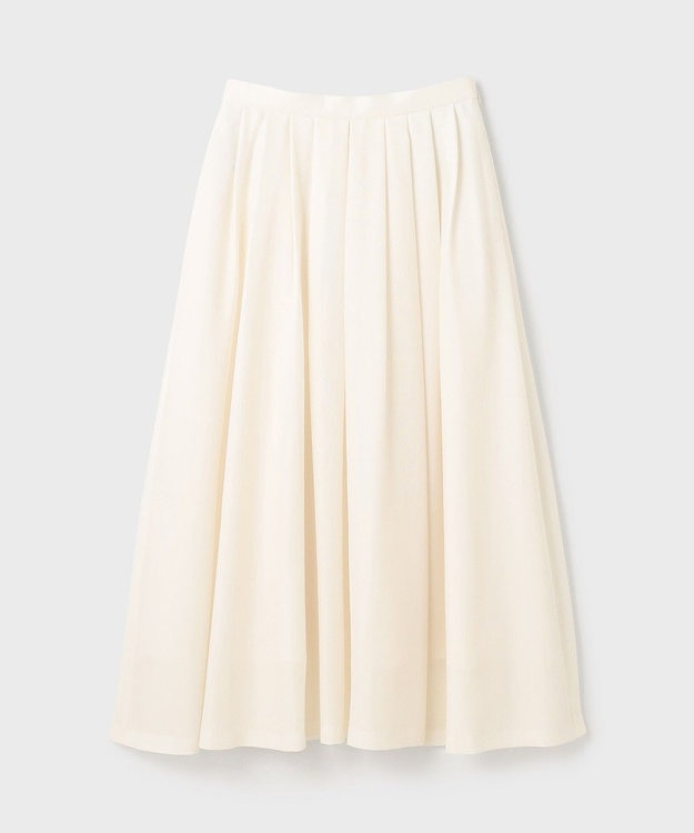 GRACE CONTINENTAL シアーメッシュスカート キナリ