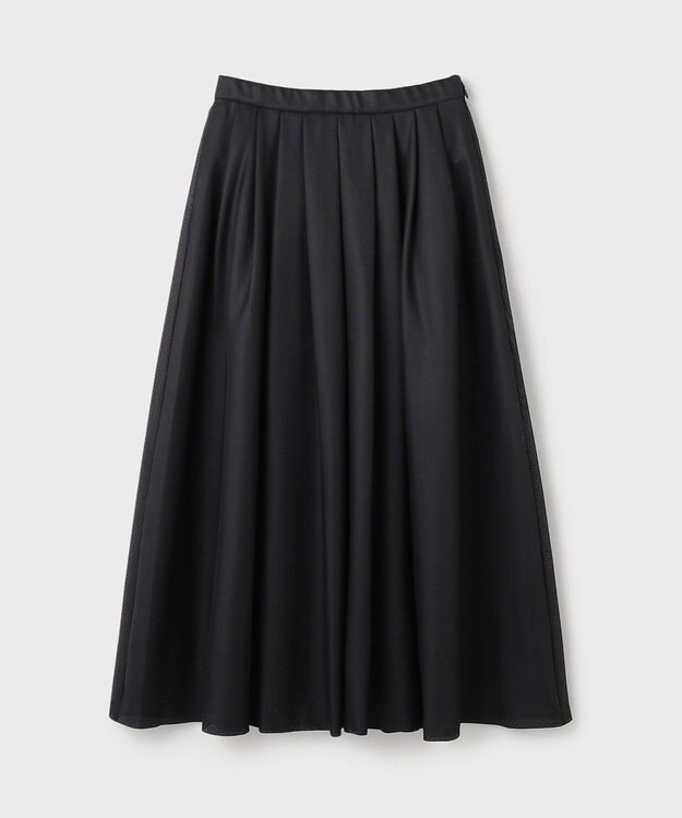 GRACE CONTINENTAL シアーメッシュスカート ブラック