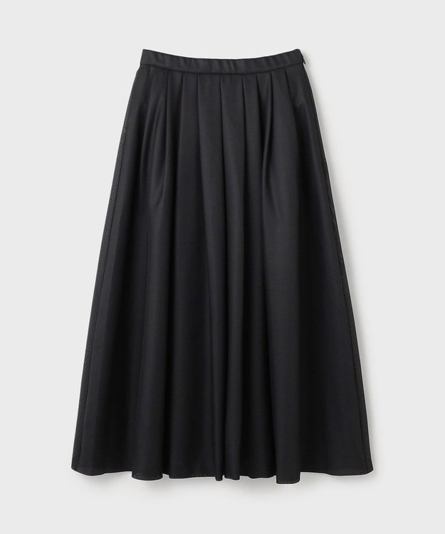 GRACE CONTINENTAL シアーメッシュスカート ブラック