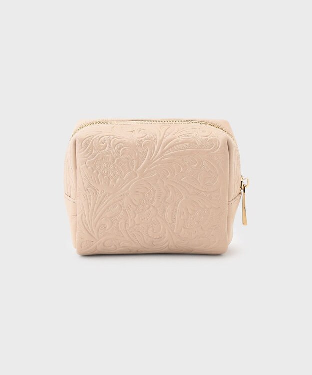 GRACE CONTINENTAL Square Pouch エクリュ