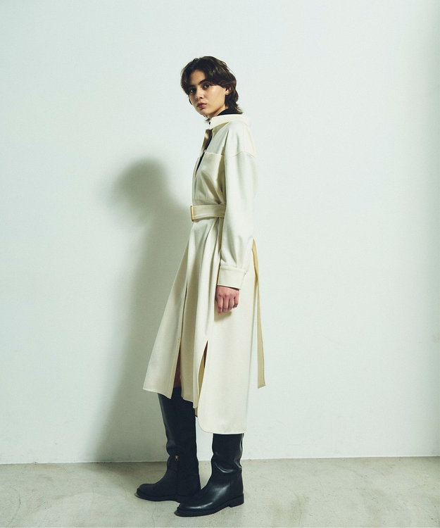 ウールロングシャツドレス / GRACE CONTINENTAL | GRACE