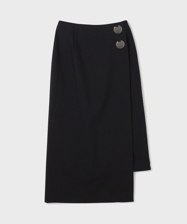 GRACE CONTINENTAL ラップタイトスカート ブラック