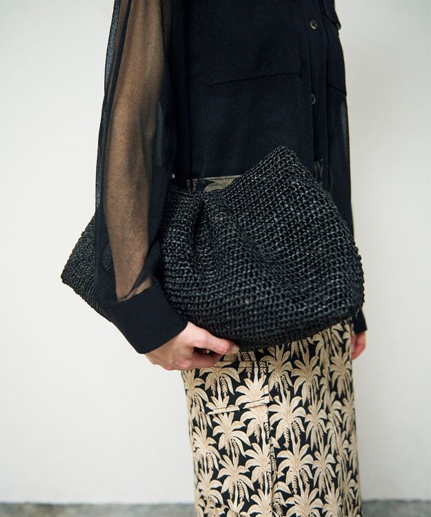 Maison N.H Paris ボーダー　ショルダーバッグ SINME × MAISON N.H PARIS ボーダーボックスバック | 1F Store