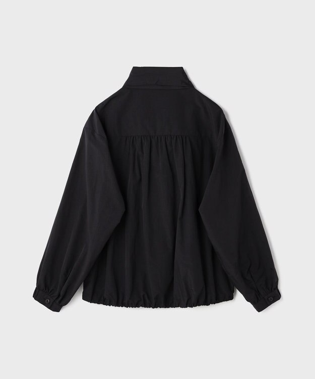 GRACE CONTINENTAL ボウタイシャツブルゾン ブラック