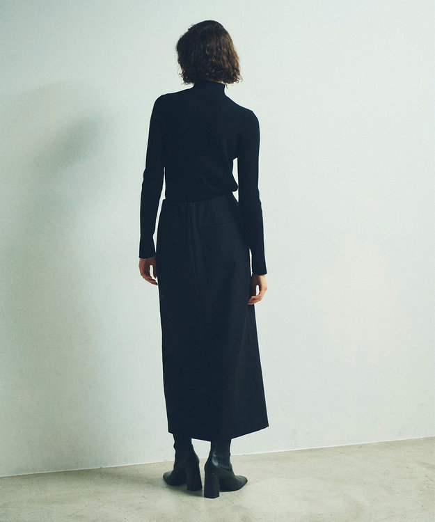 GRACE CONTINENTAL ペンシルスリットスカート ブラック