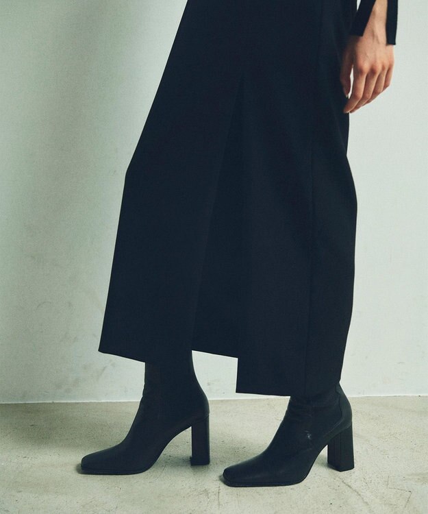 GRACE CONTINENTAL ペンシルスリットスカート ブラック