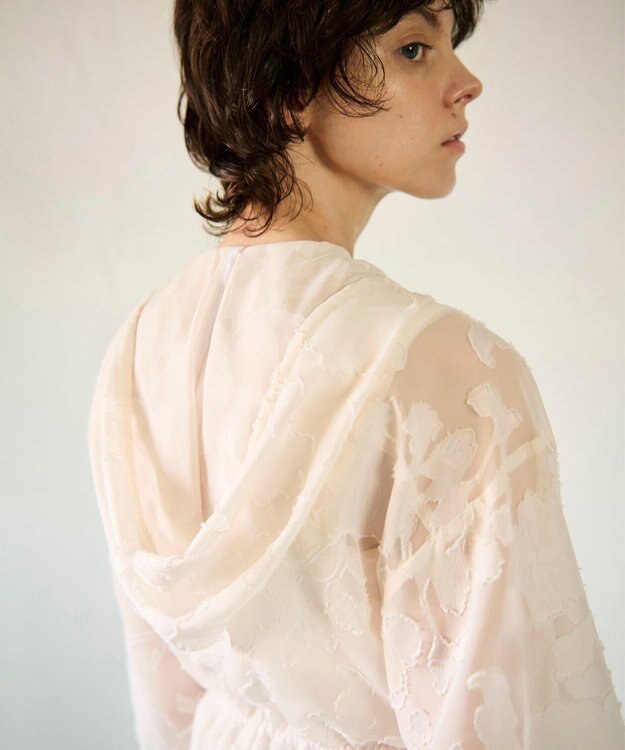 GRACE CONTINENTAL ジャガード刺繍ブルゾン キナリ