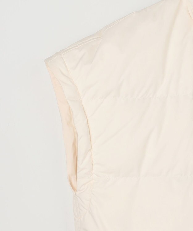 GRACE CONTINENTAL ヘムファーショートダウンジャケット キナリ