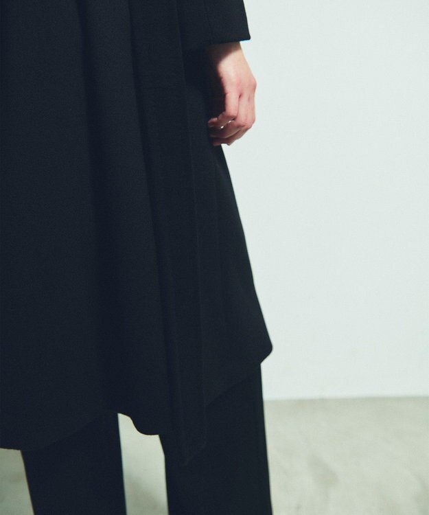 GRACE CONTINENTAL カシミヤガウンコート ブラック