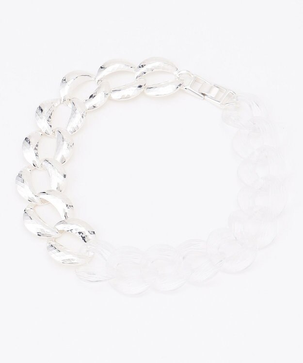 GRACE CONTINENTAL gren チェーンネックレス クリア