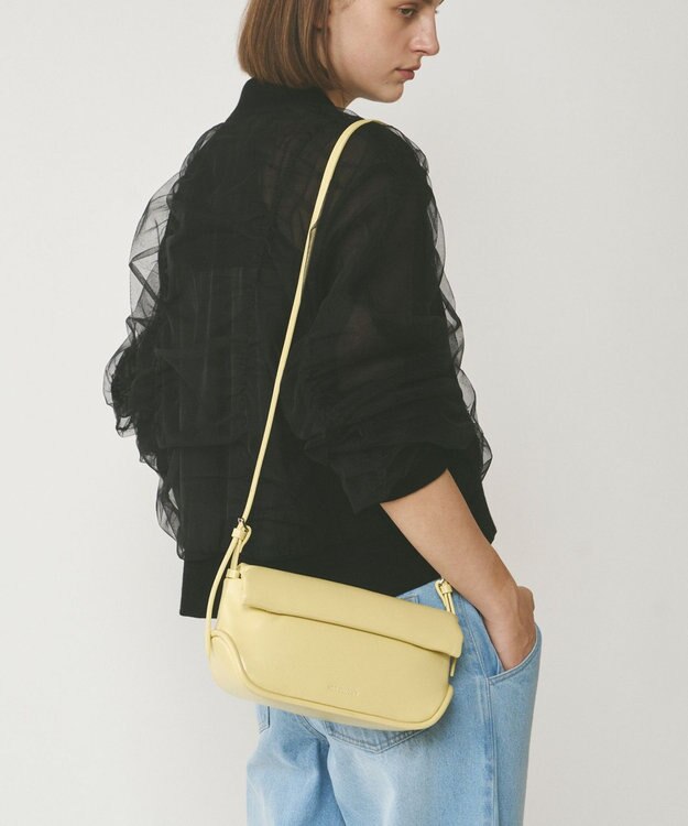 GRACE CONTINENTAL ADD CULUMN ROLLA　BAG イエロー