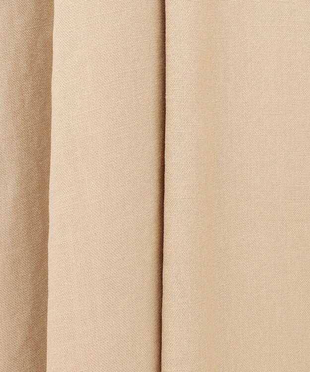 GRACE CONTINENTAL テーラーフレアワンピース ベージュ