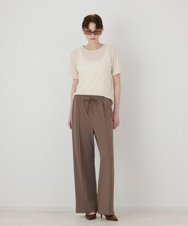 GRACE CONTINENTAL シアーベロアカットトップ キナリ