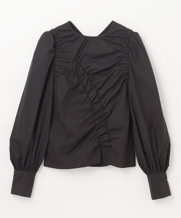 グレース　コンチネンタル　　36  ブラック GRACE CONTINENTAL グレースコンチネンタル レースプリーツフレ