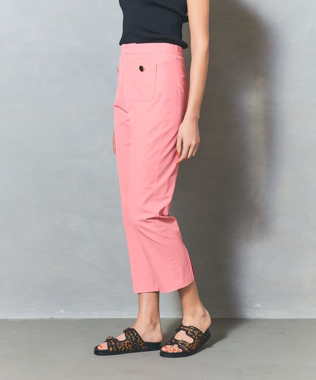 GRACE CONTINENTAL バックスリットスティックパンツ ピンク