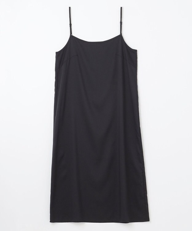 GRACE CONTINENTAL フラワープリントティアードワンピース ブラック