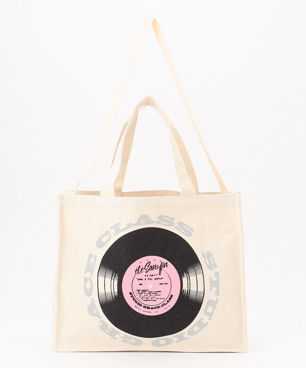 GRACE CONTINENTAL レコードトートバッグ キナリ