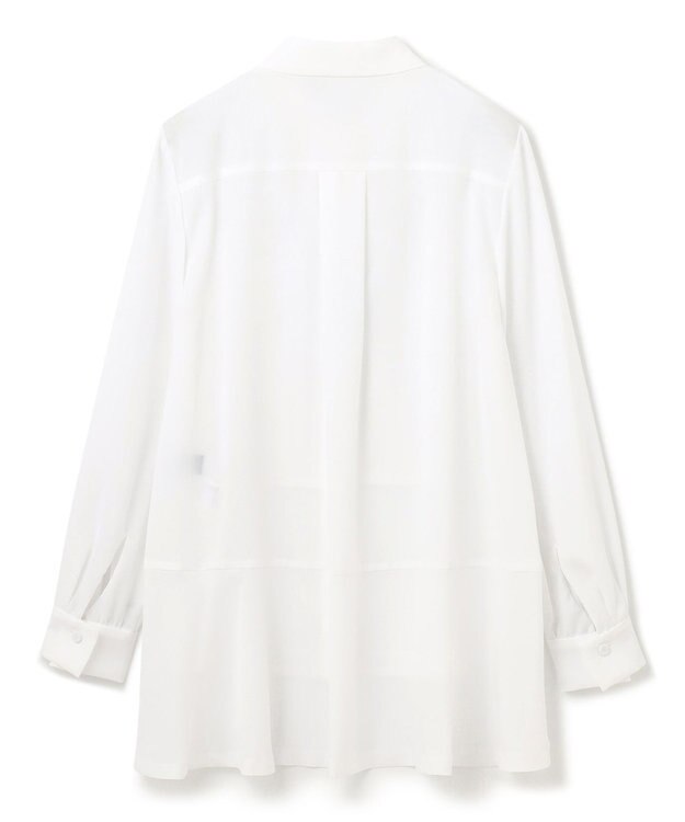 GRACE CONTINENTAL ロングテールドレスシャツ ホワイト