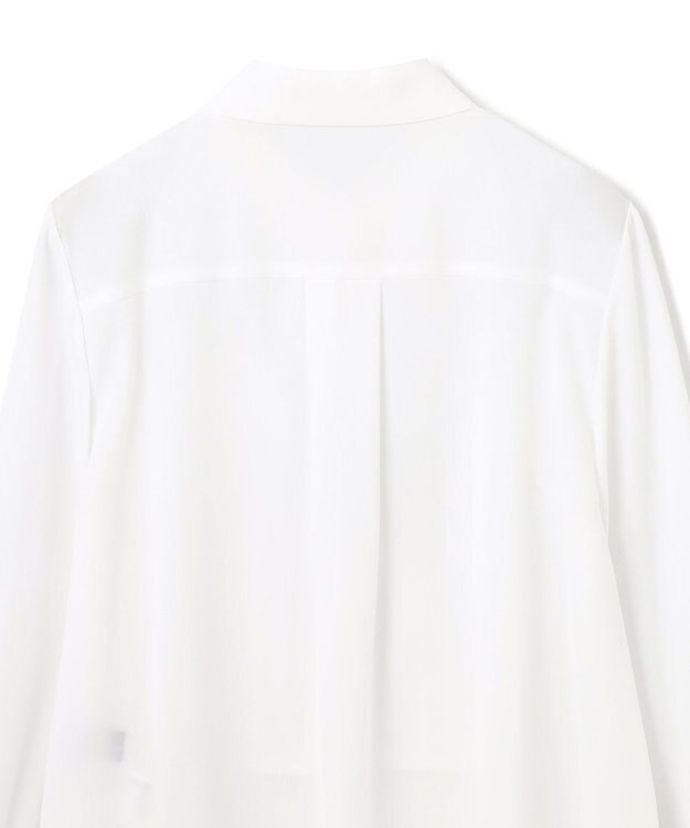 GRACE CONTINENTAL ロングテールドレスシャツ ホワイト