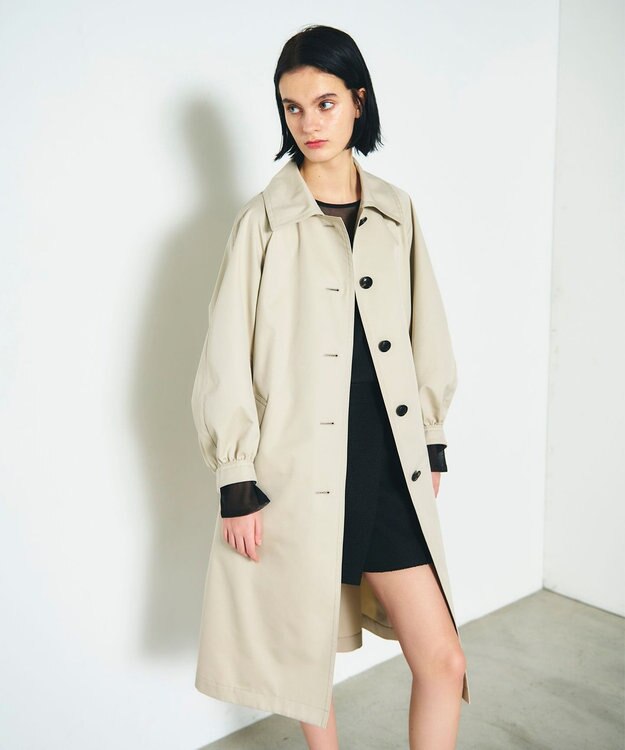 GRACE CONTINENTAL バルマカンコート ベージュ