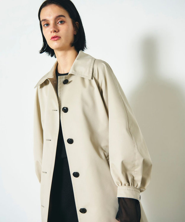 GRACE CONTINENTAL バルマカンコート ベージュ