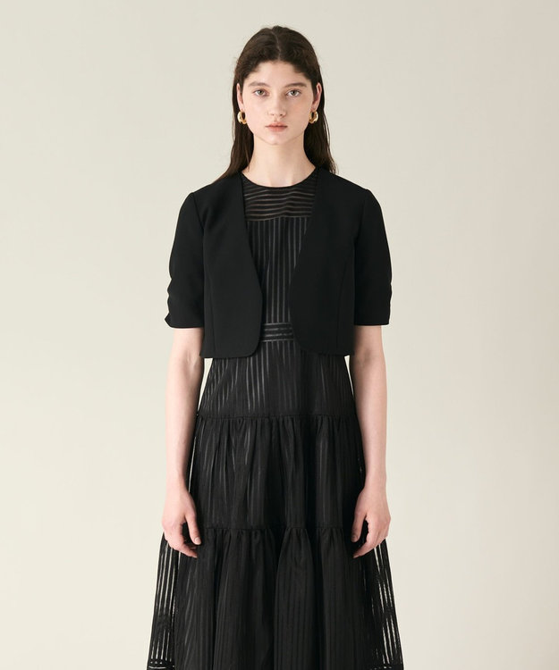 GRACE CONTINENTAL ショートボレロ ブラック