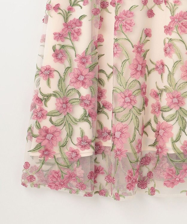 GRACE CONTINENTAL スモール3Dフラワードレス キナリ