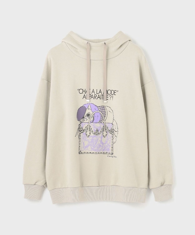 GRACE CONTINENTAL アニバーサリーフーディ ベージュ