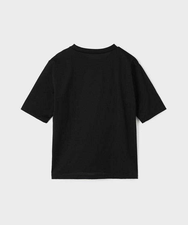 GRACE CONTINENTAL ステンシルレタードT ブラック