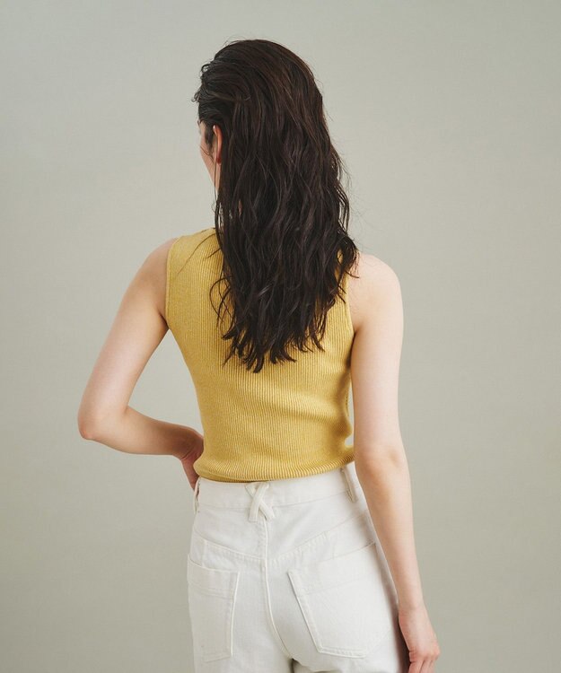 Grace Class ノースリーブニットワンピース ピンク 2-36 レーシーニットワンピース / GRACE CONTINENTAL | GRACE