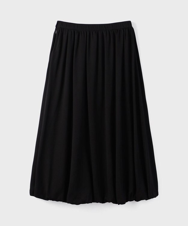 GRACE CONTINENTAL トリアセバル－ンスカート ブラック
