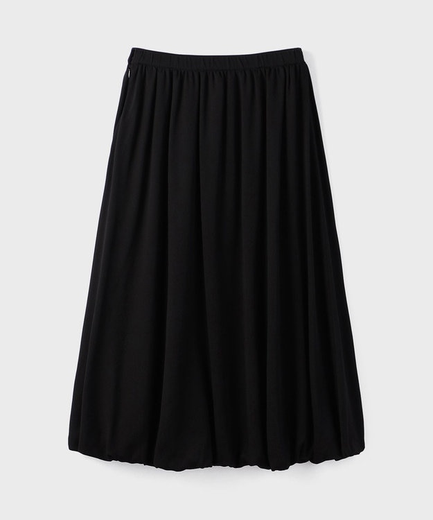 GRACE CONTINENTAL トリアセバル-ンスカート ブラック