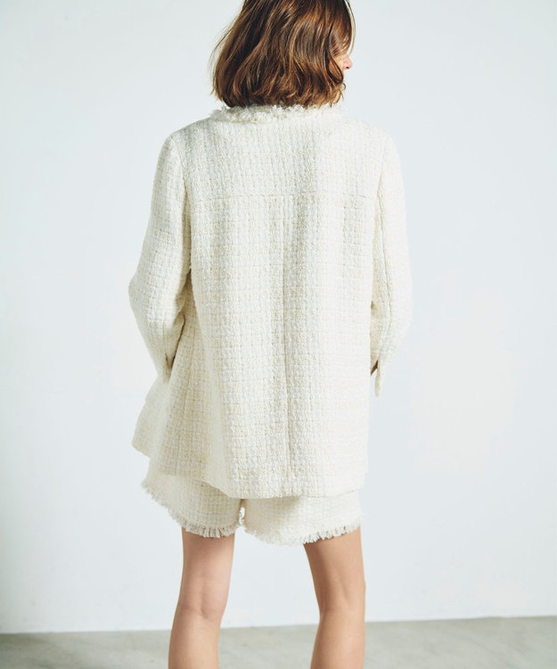 GRACE CONTINENTAL ショートコート ツイードショートコート / GRACE CONTINENTAL | GRACE