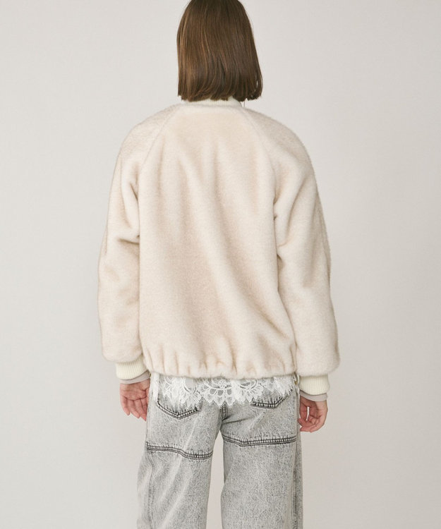 GRACE CONTINENTAL フェイクミンクファーブルゾン キナリ