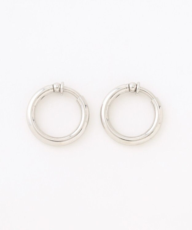 GRACE CONTINENTAL パールリングイヤークリップ シルバー