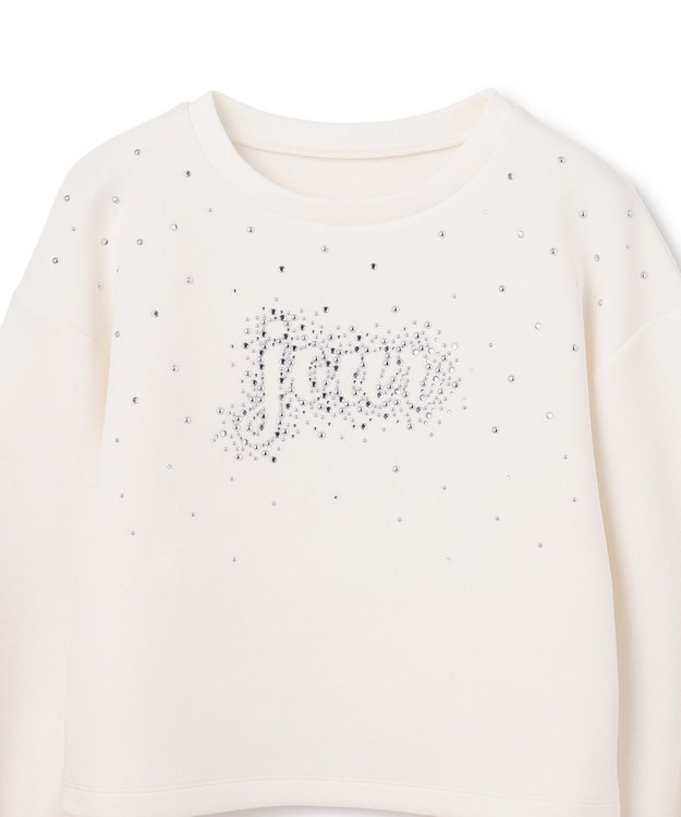 GRACE CONTINENTAL ロゴカットトップ ホワイト