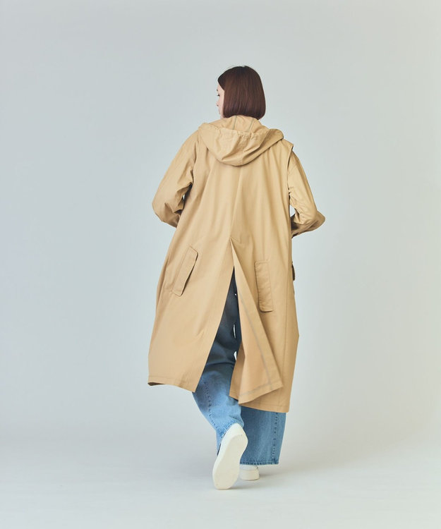 GRACE CONTINENTAL ミリタリー3WAYコート ベージュ