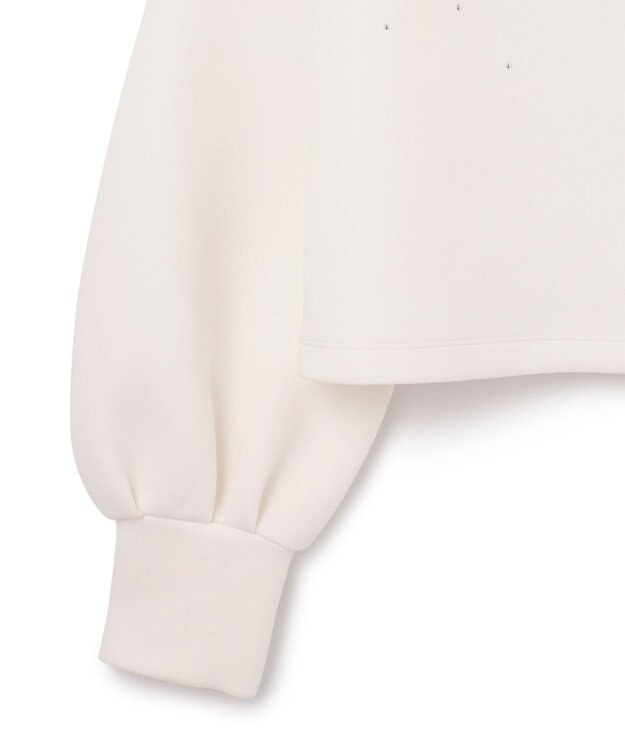 GRACE CONTINENTAL ロゴカットトップ ホワイト