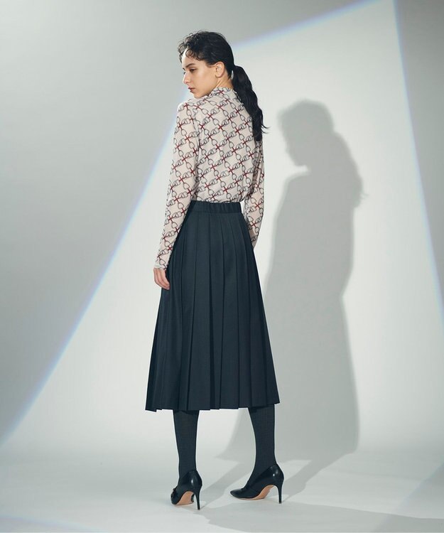 Bibiy. CAMILLE TOP グレー チュール スウェット Bibiy正規品チュール付きグレー スウェット