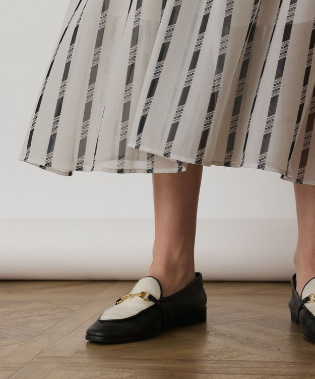 GRACE CONTINENTAL ハートストライプワンピース キナリ