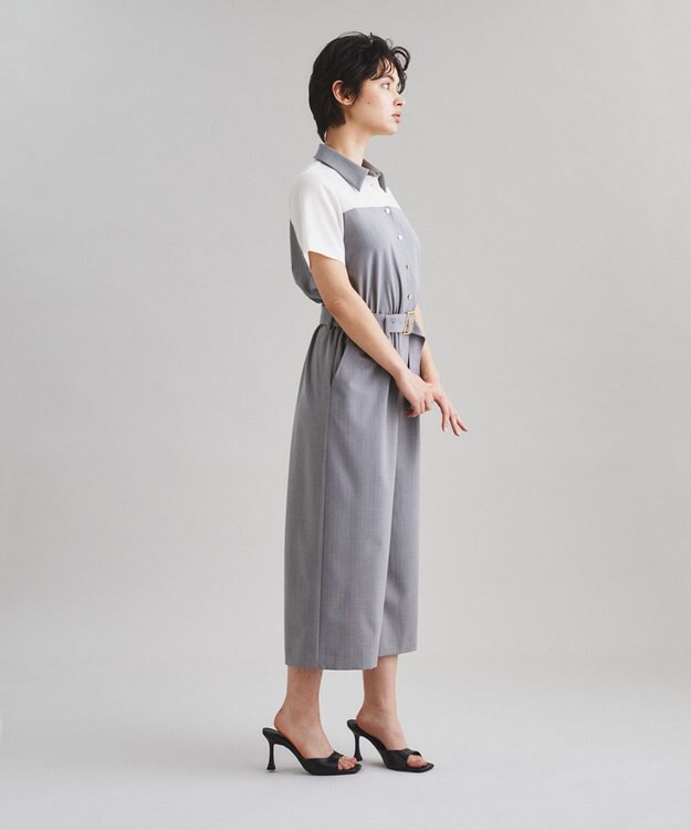 パーティードレス　サロペット　GRACE CONTINENTAL バイカラーサロペット / GRACE CONTINENTAL | GRACE CONTINENTAL